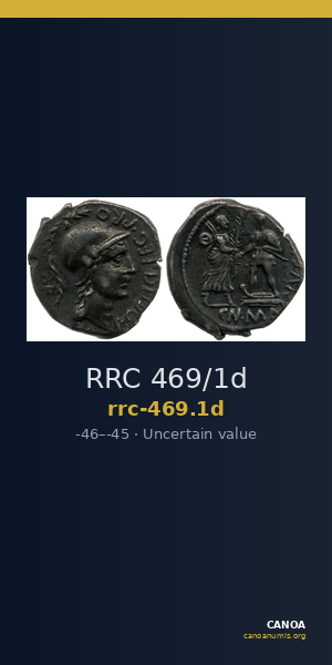 RRC 469/1d — CANOA