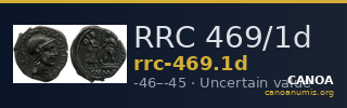 RRC 469/1d — CANOA