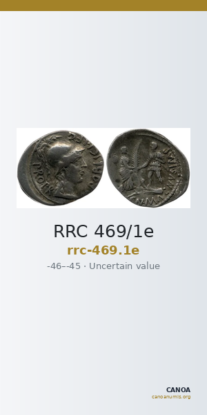 RRC 469/1e — CANOA