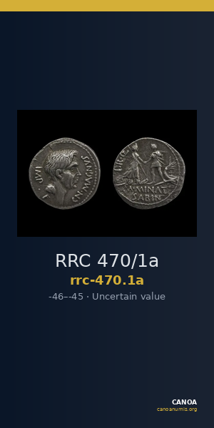 RRC 470/1a — CANOA