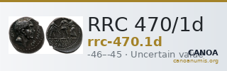 RRC 470/1d — CANOA