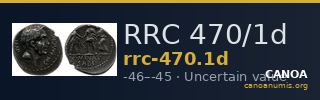 RRC 470/1d — CANOA