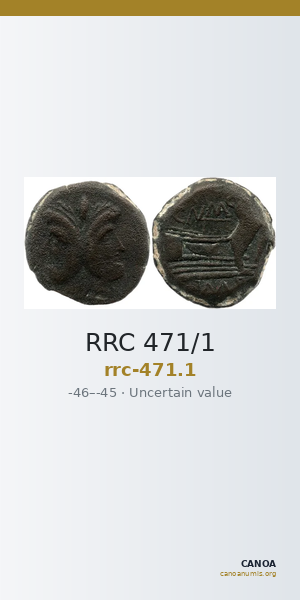 RRC 471/1 — CANOA