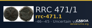 RRC 471/1 — CANOA
