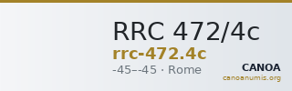 RRC 472/4c — CANOA