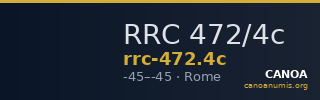 RRC 472/4c — CANOA