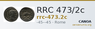 RRC 473/2c — CANOA