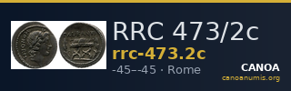 RRC 473/2c — CANOA