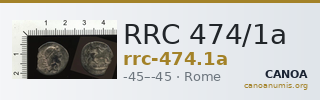 RRC 474/1a — CANOA