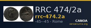 RRC 474/2a — CANOA