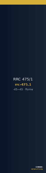 RRC 475/1 — CANOA