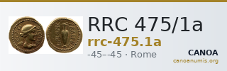 RRC 475/1a — CANOA