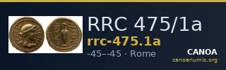 RRC 475/1a — CANOA