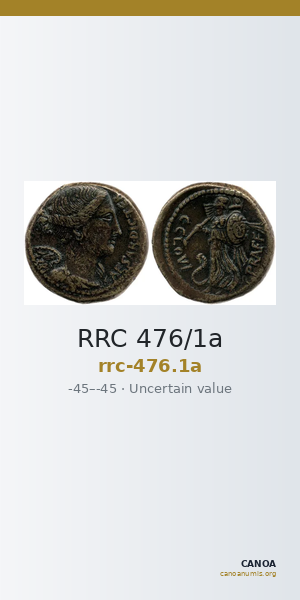 RRC 476/1a — CANOA