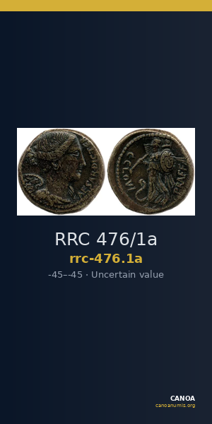 RRC 476/1a — CANOA
