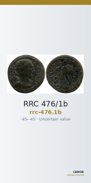 RRC 476/1b — CANOA