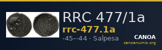 RRC 477/1a — CANOA