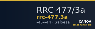 RRC 477/3a — CANOA