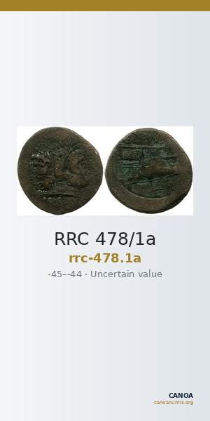 RRC 478/1a — CANOA