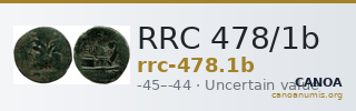 RRC 478/1b — CANOA