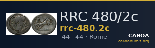 RRC 480/2c — CANOA