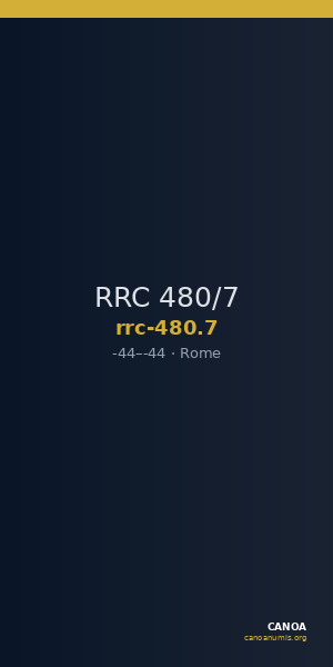 RRC 480/7 — CANOA