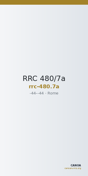 RRC 480/7a — CANOA