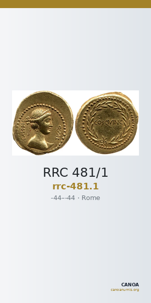 RRC 481/1 — CANOA