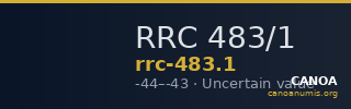 RRC 483/1 — CANOA