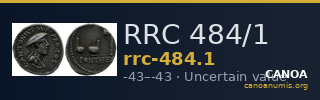 RRC 484/1 — CANOA