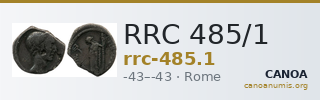 RRC 485/1 — CANOA