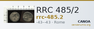 RRC 485/2 — CANOA