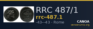 RRC 487/1 — CANOA