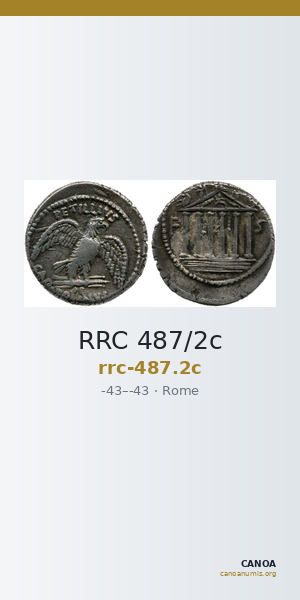 RRC 487/2c — CANOA