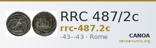 RRC 487/2c — CANOA