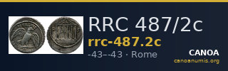 RRC 487/2c — CANOA