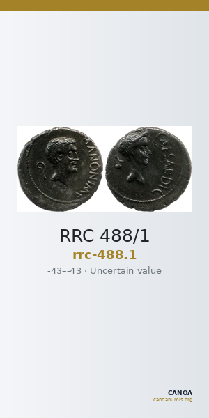 RRC 488/1 — CANOA