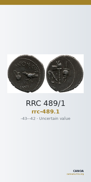 RRC 489/1 — CANOA