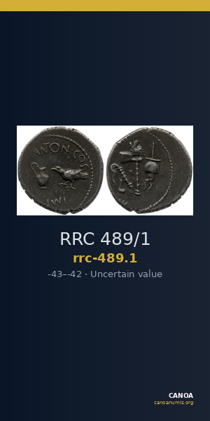 RRC 489/1 — CANOA