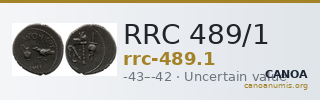 RRC 489/1 — CANOA