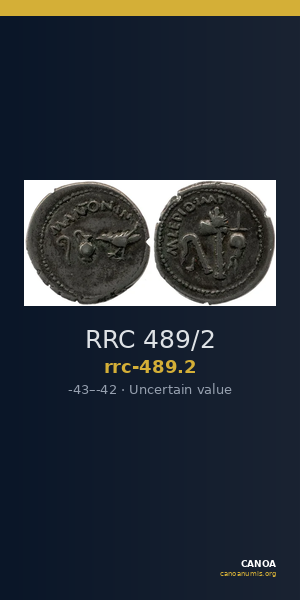 RRC 489/2 — CANOA