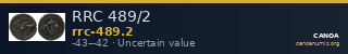 RRC 489/2 — CANOA