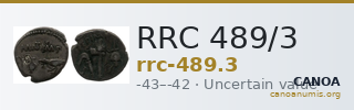 RRC 489/3 — CANOA
