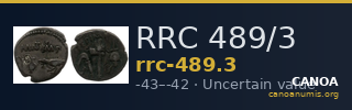 RRC 489/3 — CANOA