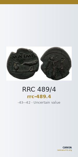 RRC 489/4 — CANOA