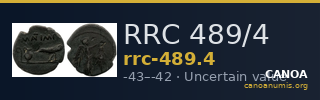 RRC 489/4 — CANOA