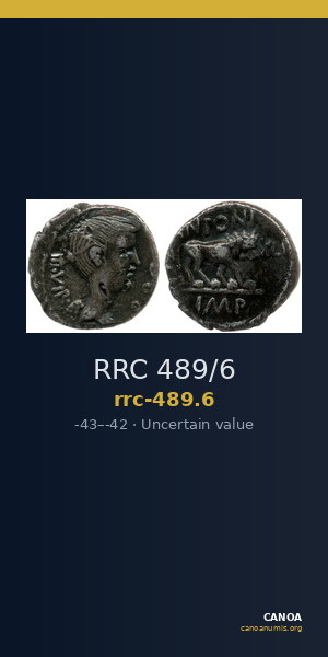 RRC 489/6 — CANOA