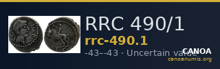 RRC 490/1 — CANOA
