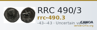 RRC 490/3 — CANOA