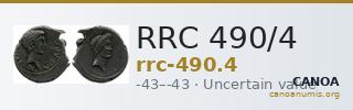 RRC 490/4 — CANOA